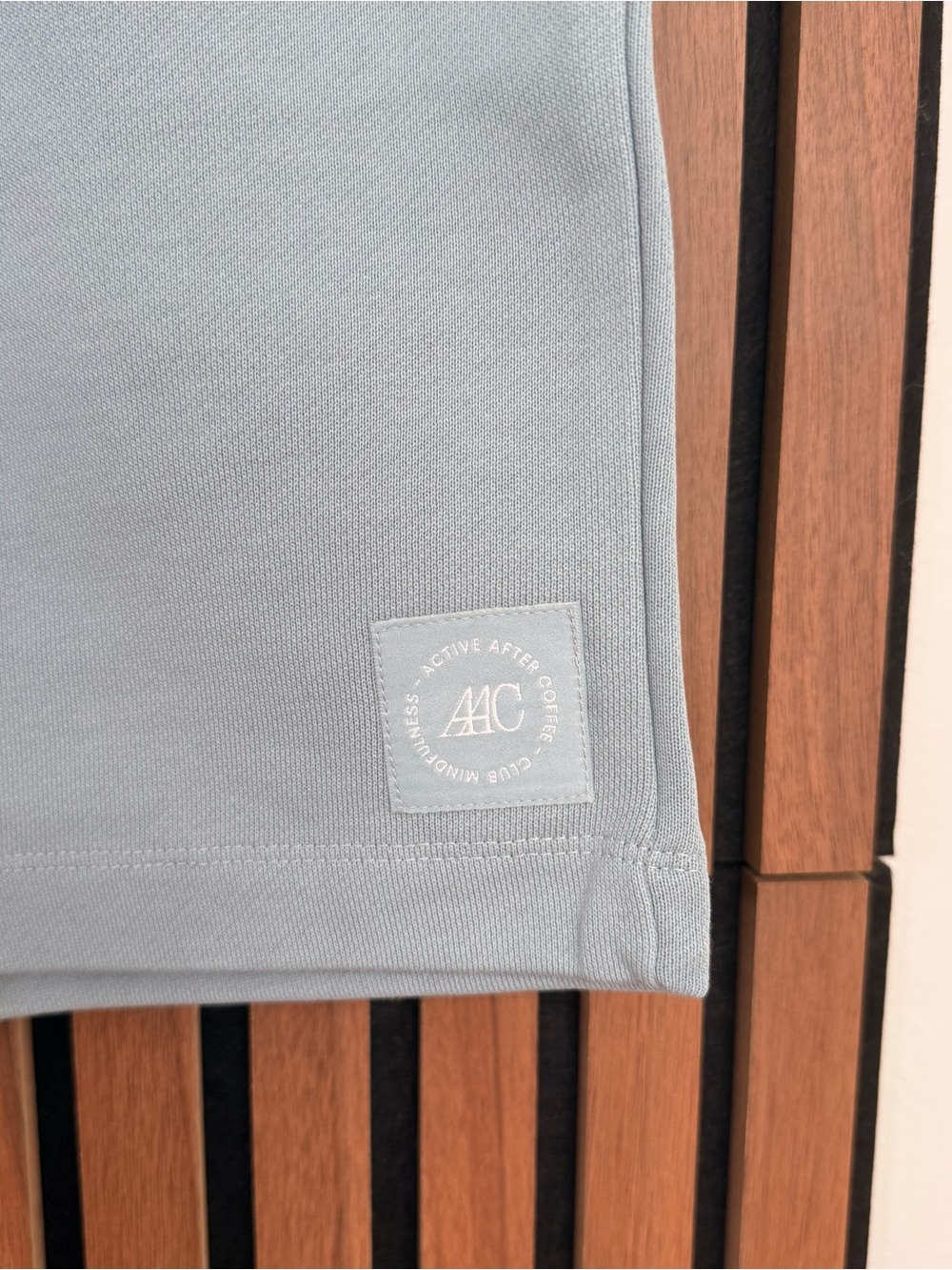 Men's Light Blue Cotton Shorts M - Picture 2 of 6